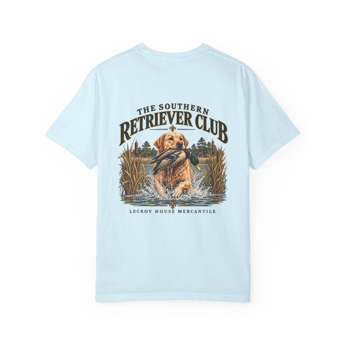 Retriever Club T-Shirt – 'The Southern Retriever Club' Hunting Dog Graphic Tee