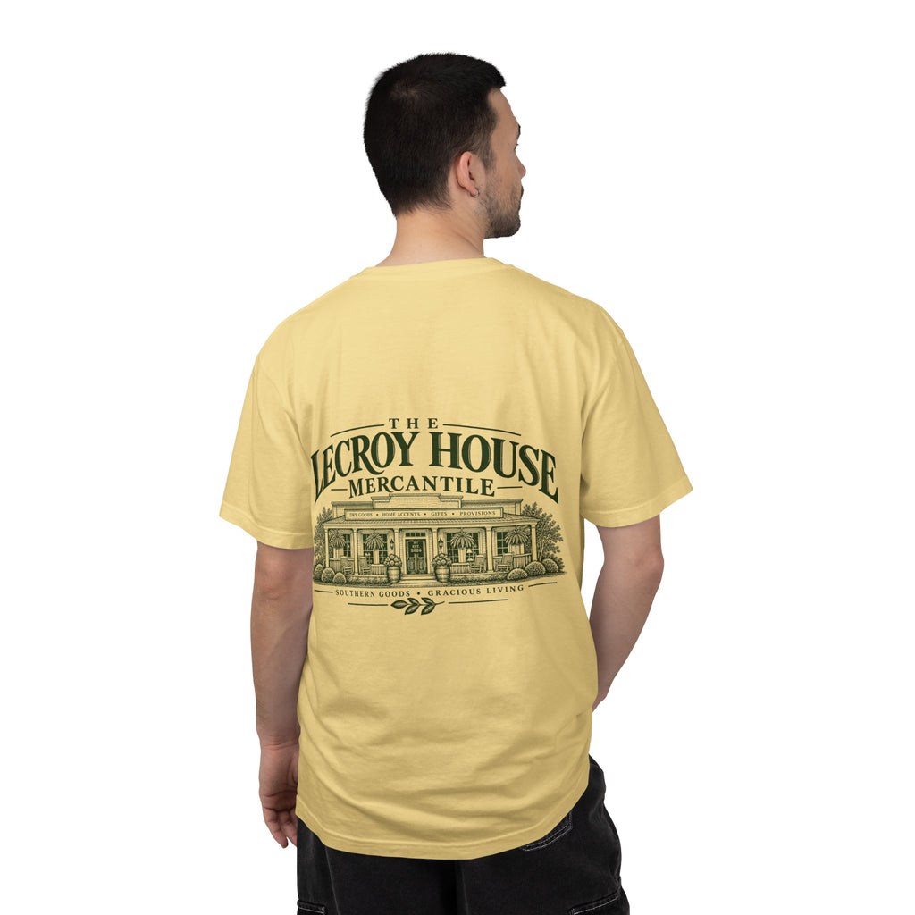 Lecroy House Mercantile T-Shirt — Vintage Storefront Graphic Tee