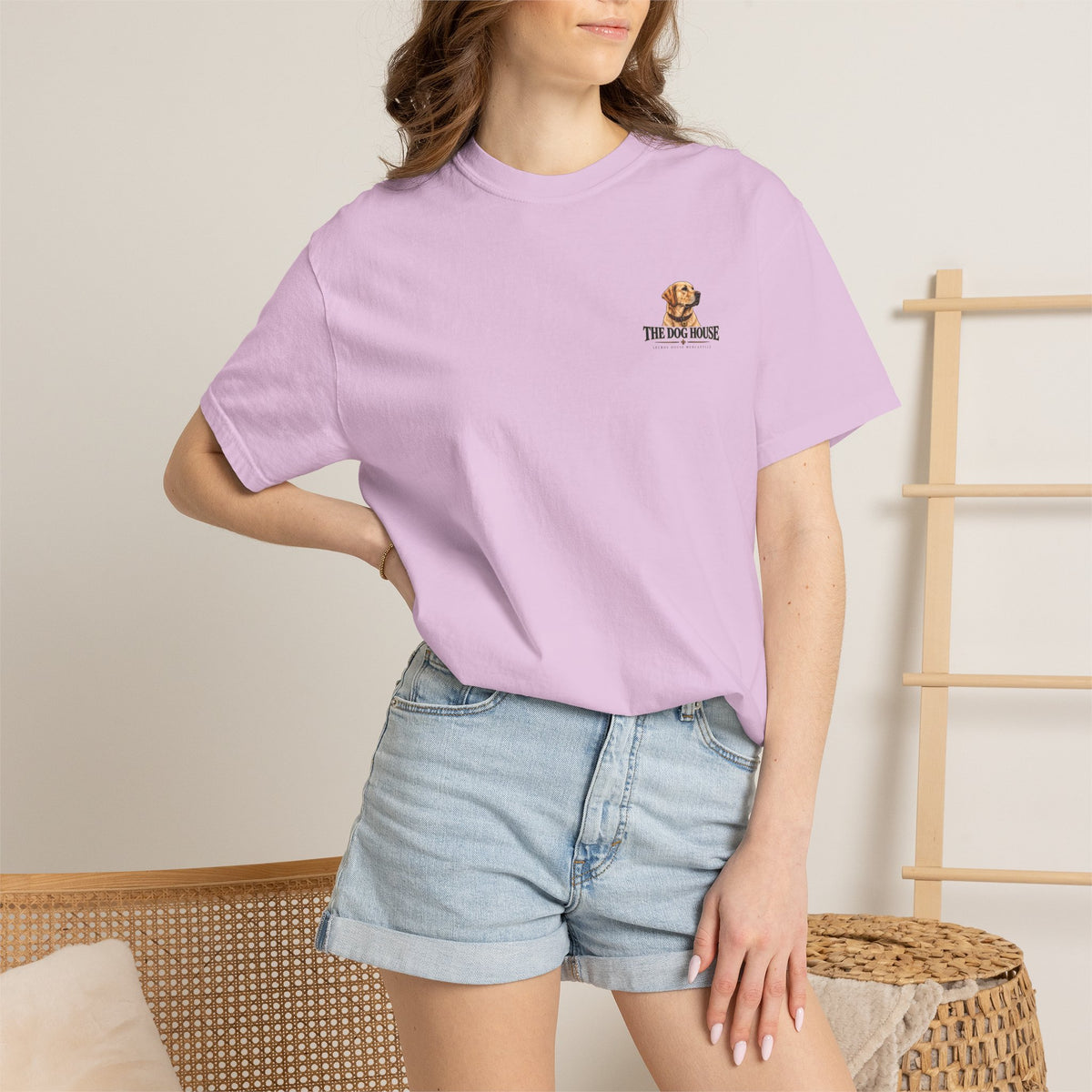 Dog House Graphic T-Shirt — 'The Dog House' Labrador Design