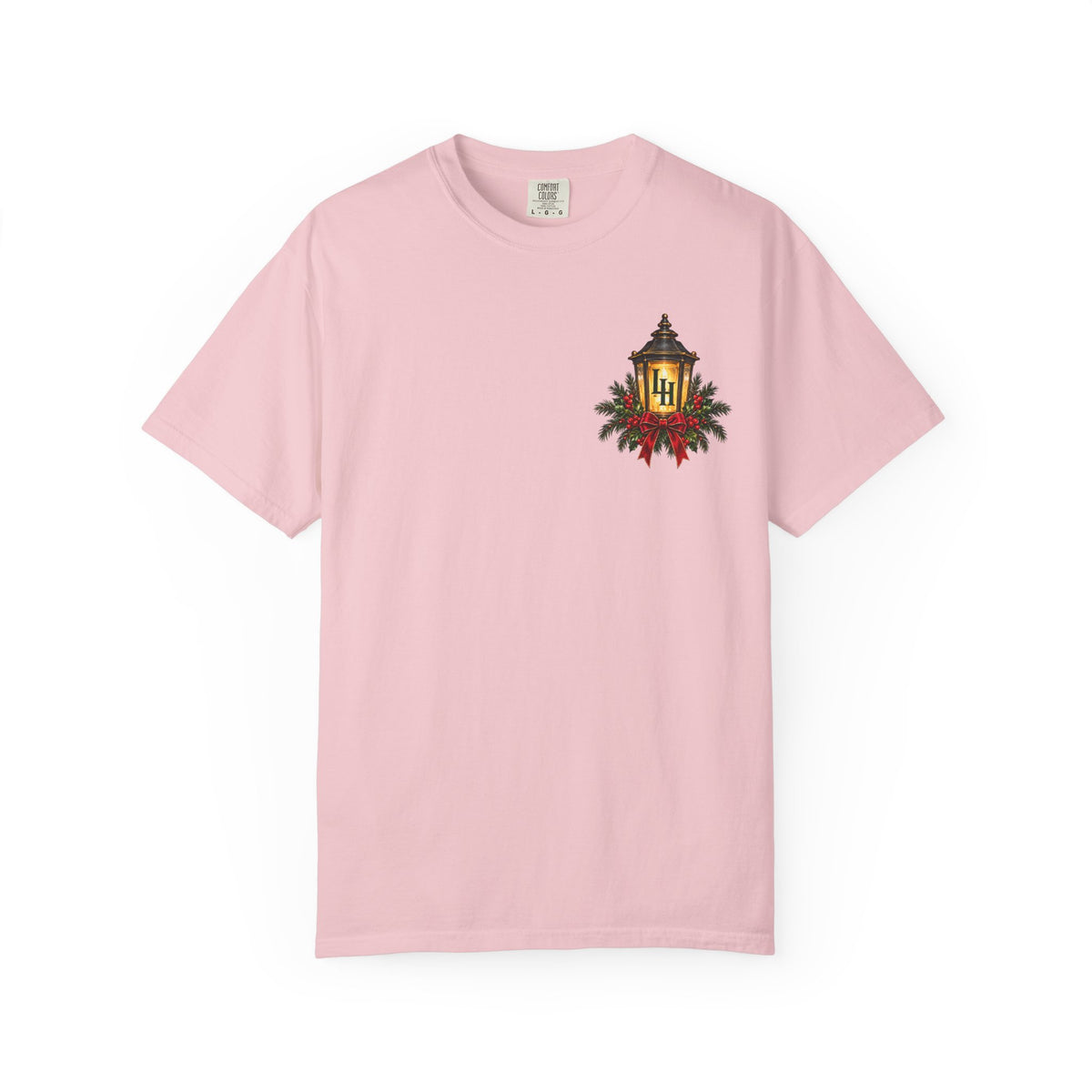 Christmas Porch Lantern T-Shirt — "Santa, We Left the Porch Light On" Holiday Tee