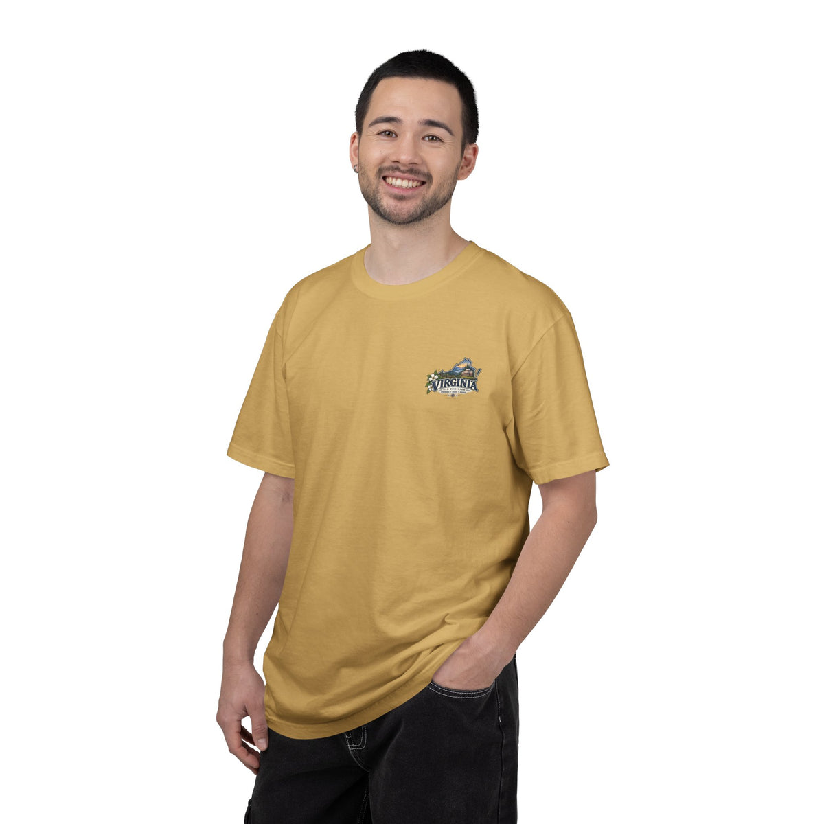 Virginia Scenic T-Shirt — Retro State Pride Design