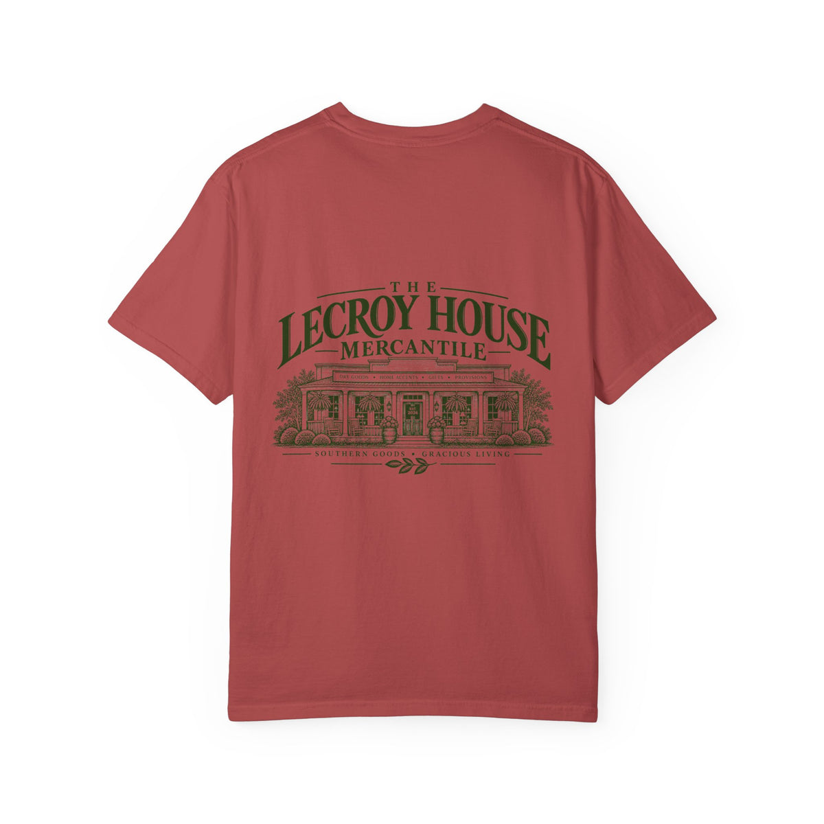Lecroy House Mercantile T-Shirt — Vintage Storefront Graphic Tee