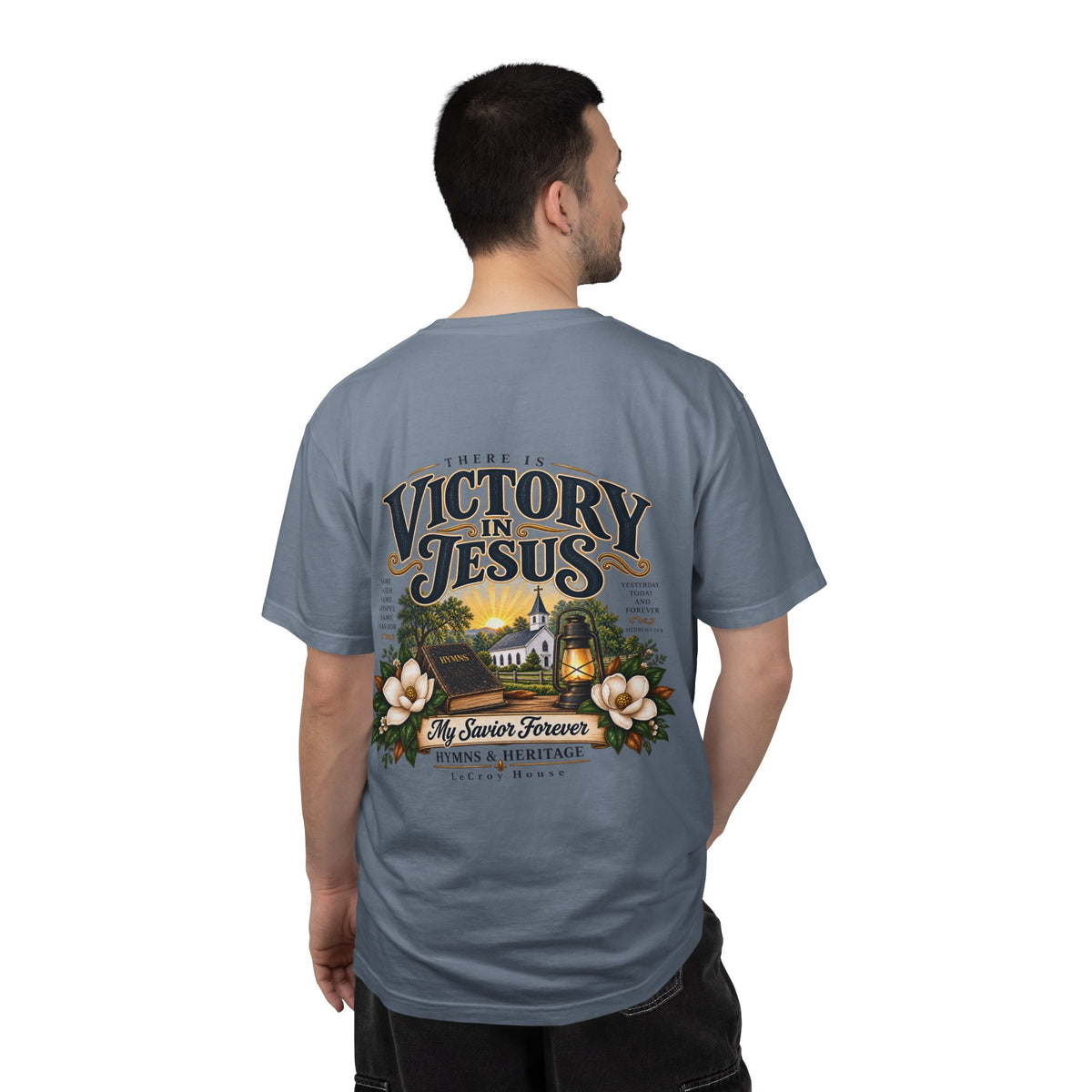 Victory in Jesus T-Shirt — Christian Faith Graphic Tee
