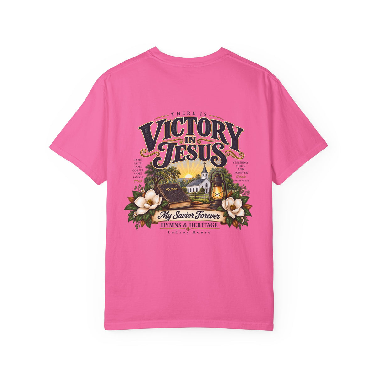 Victory in Jesus T-Shirt — Christian Faith Graphic Tee
