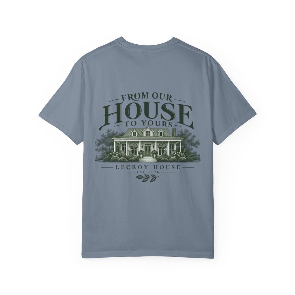 House Portrait T‑Shirt — "From Our House to Yours" Graphic Tee