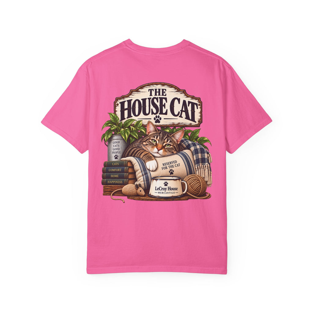 House Cat T-Shirt — Cozy Cat Lover Graphic Tee