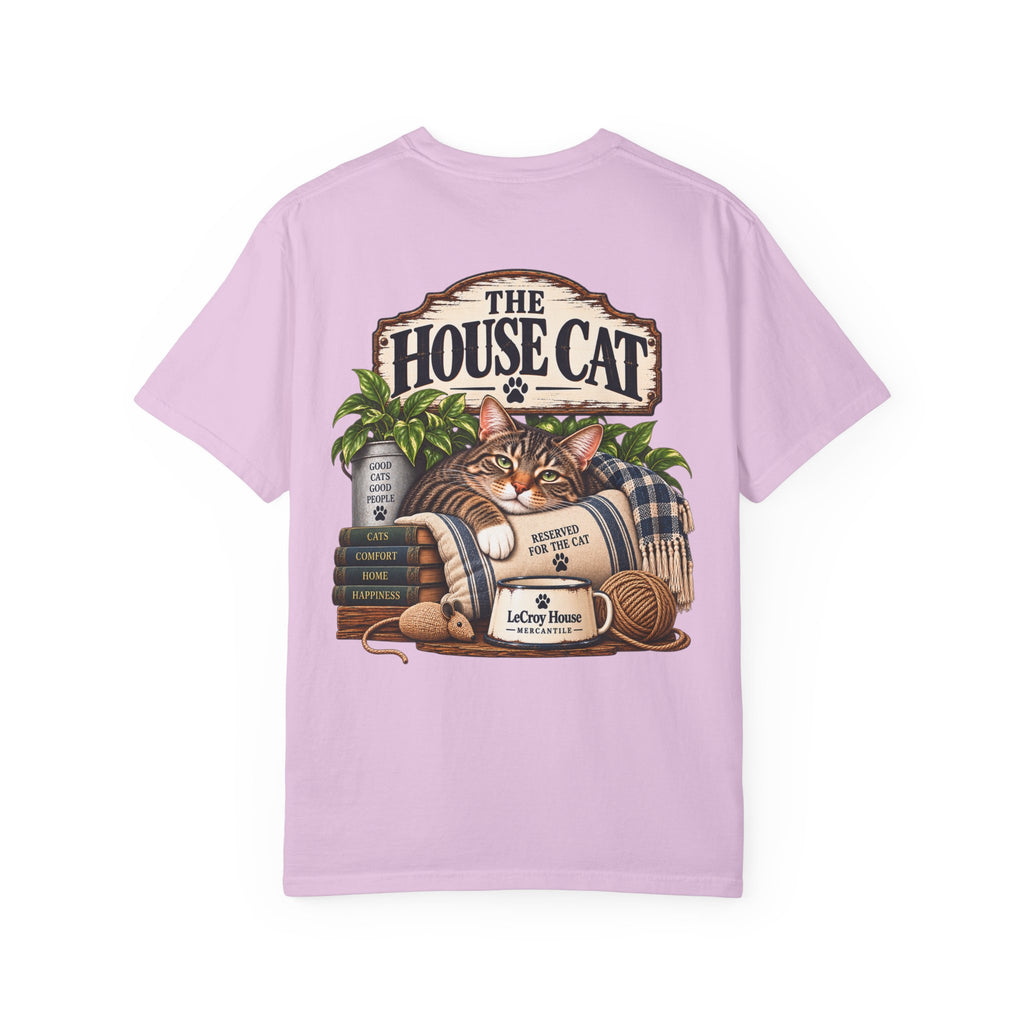 House Cat T-Shirt — Cozy Cat Lover Graphic Tee