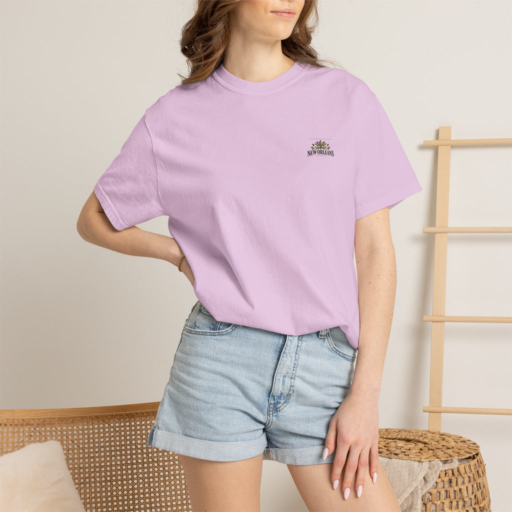 New Orleans T-Shirt - Vintage Cityscape Tee with “New Orleans Louisiana” Design