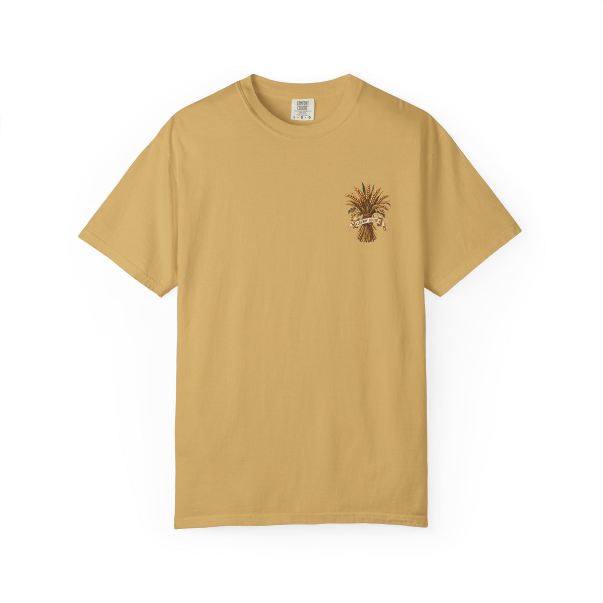 Autumn Harvest T-Shirt — Thanksgiving Rustic Table Fall Pumpkin Graphic