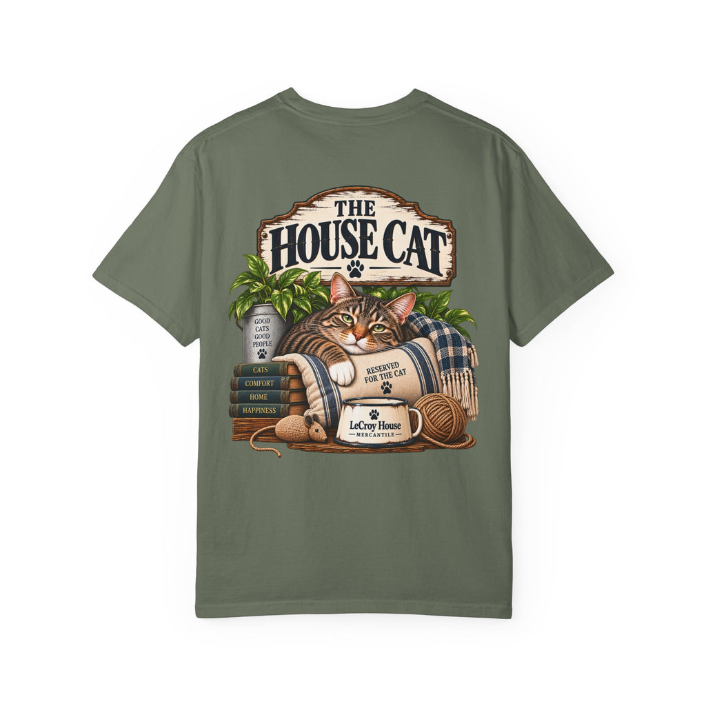 House Cat T-Shirt — Cozy Cat Lover Graphic Tee