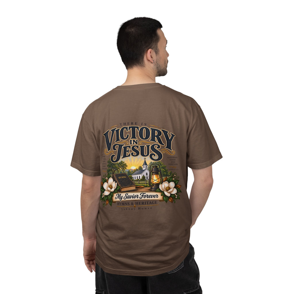 Victory in Jesus T-Shirt — Christian Faith Graphic Tee