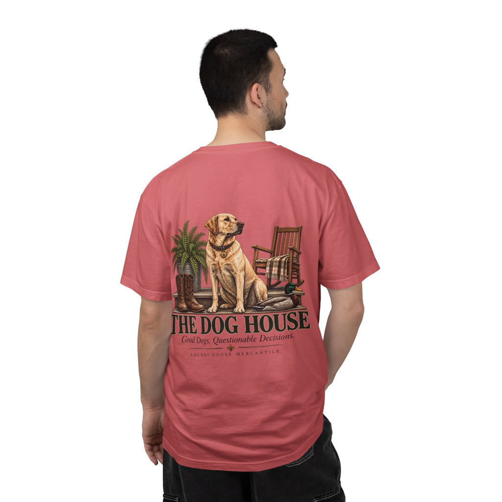 Dog House Graphic T-Shirt — 'The Dog House' Labrador Design