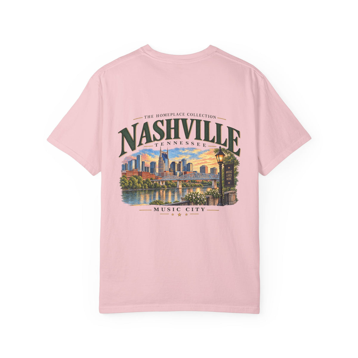 Nashville Skyline T-Shirt — Music City Souvenir Tee