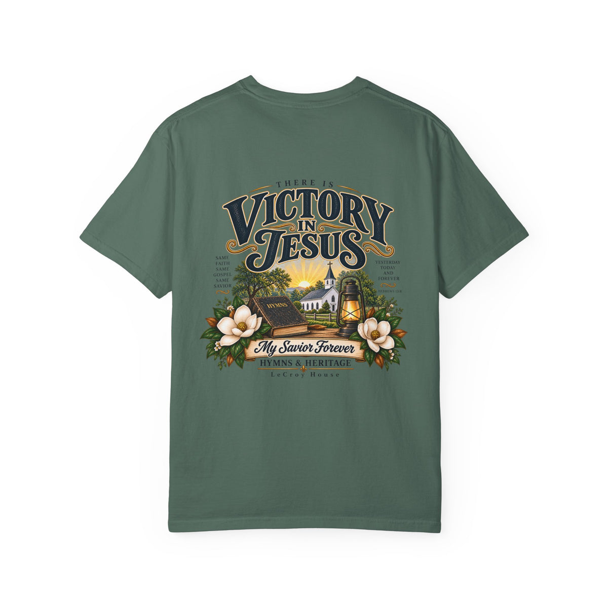Victory in Jesus T-Shirt — Christian Faith Graphic Tee
