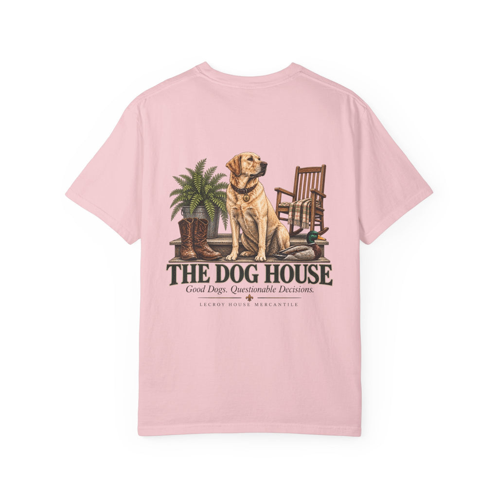 Dog House Graphic T-Shirt — 'The Dog House' Labrador Design