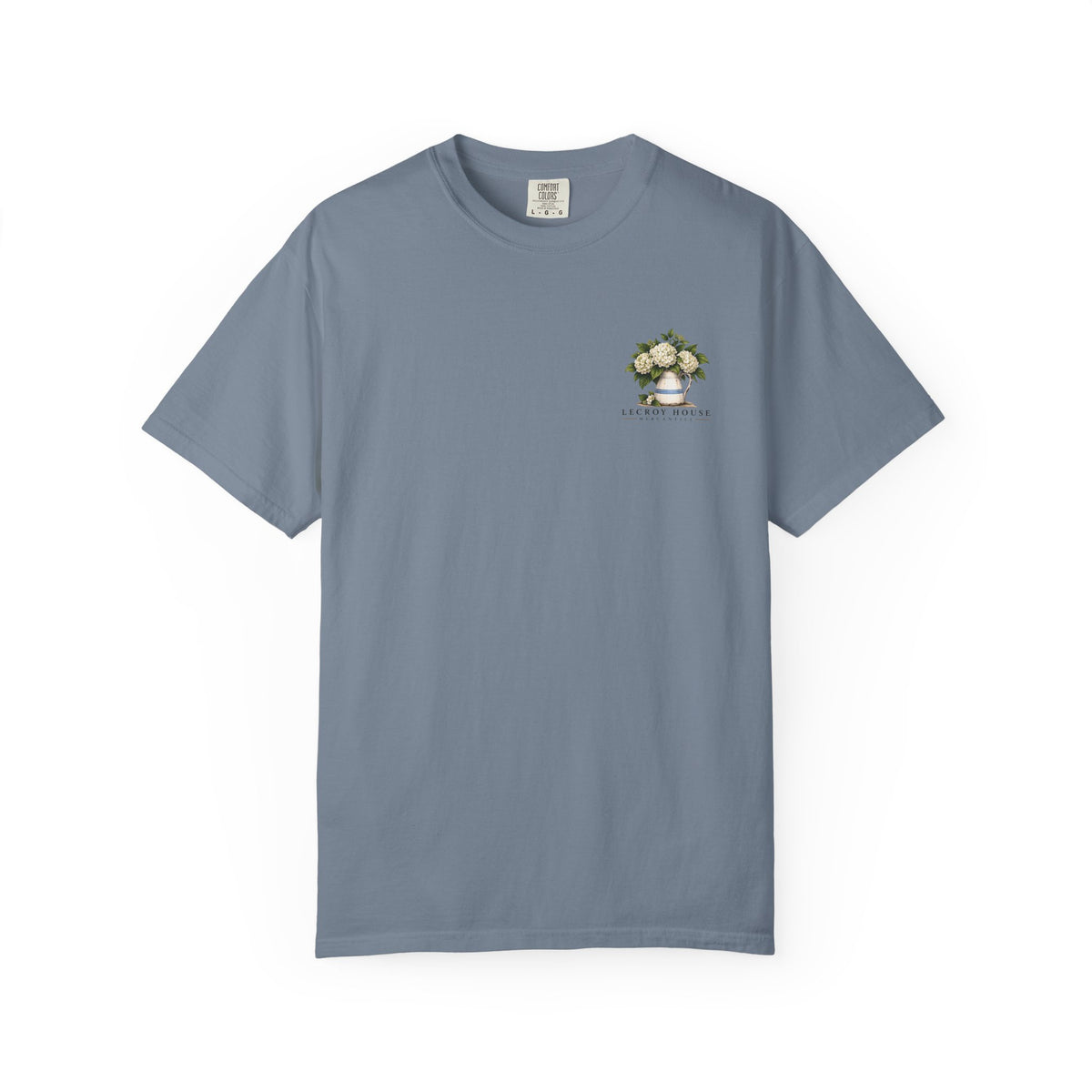 T-Shirt — "Stay For Supper" Scenic Dinner Porch Graphic
