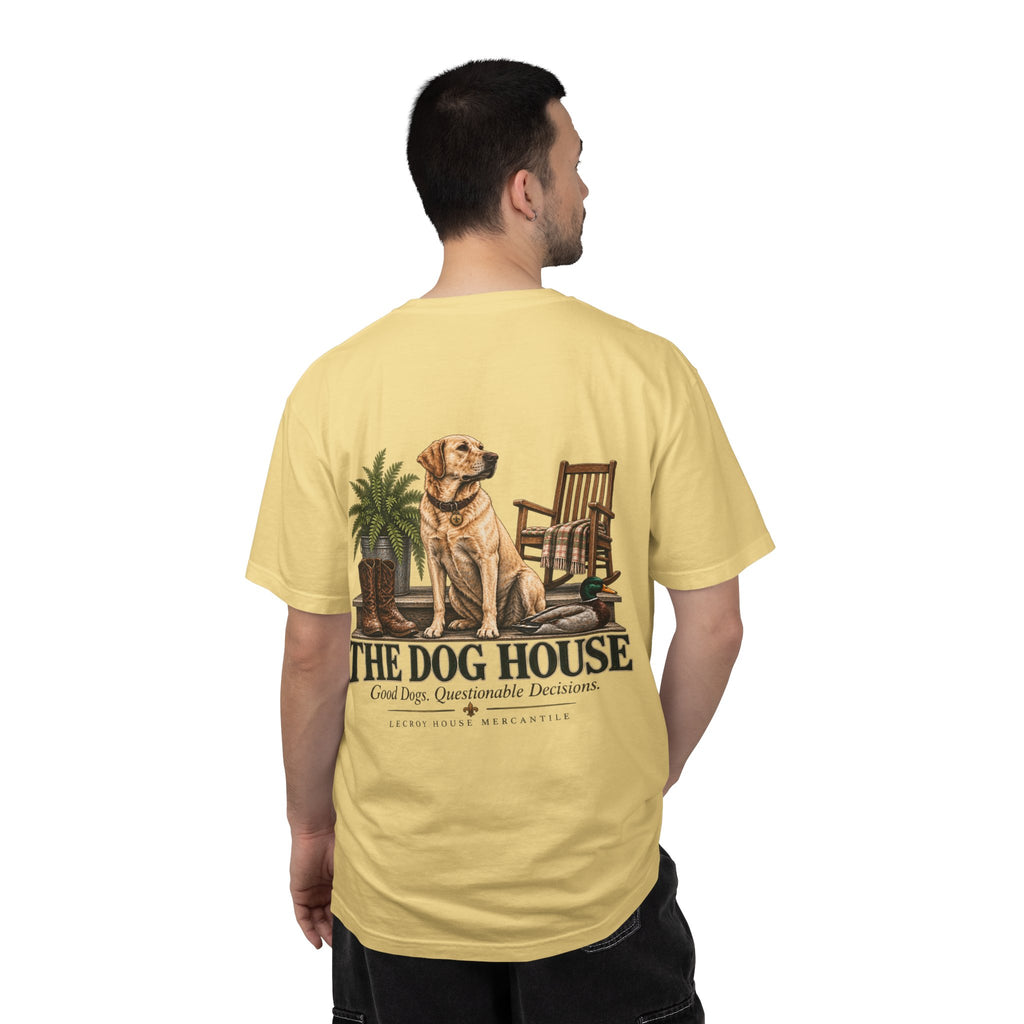 Dog House Graphic T-Shirt — 'The Dog House' Labrador Design