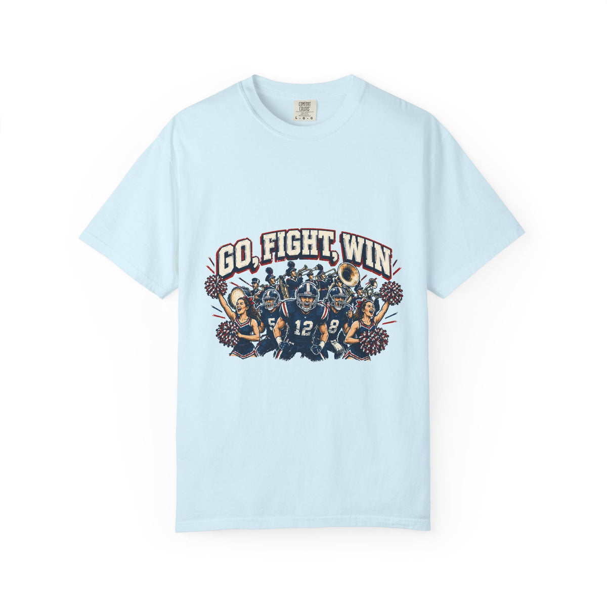 Go Fight Win Football Team T-Shirt