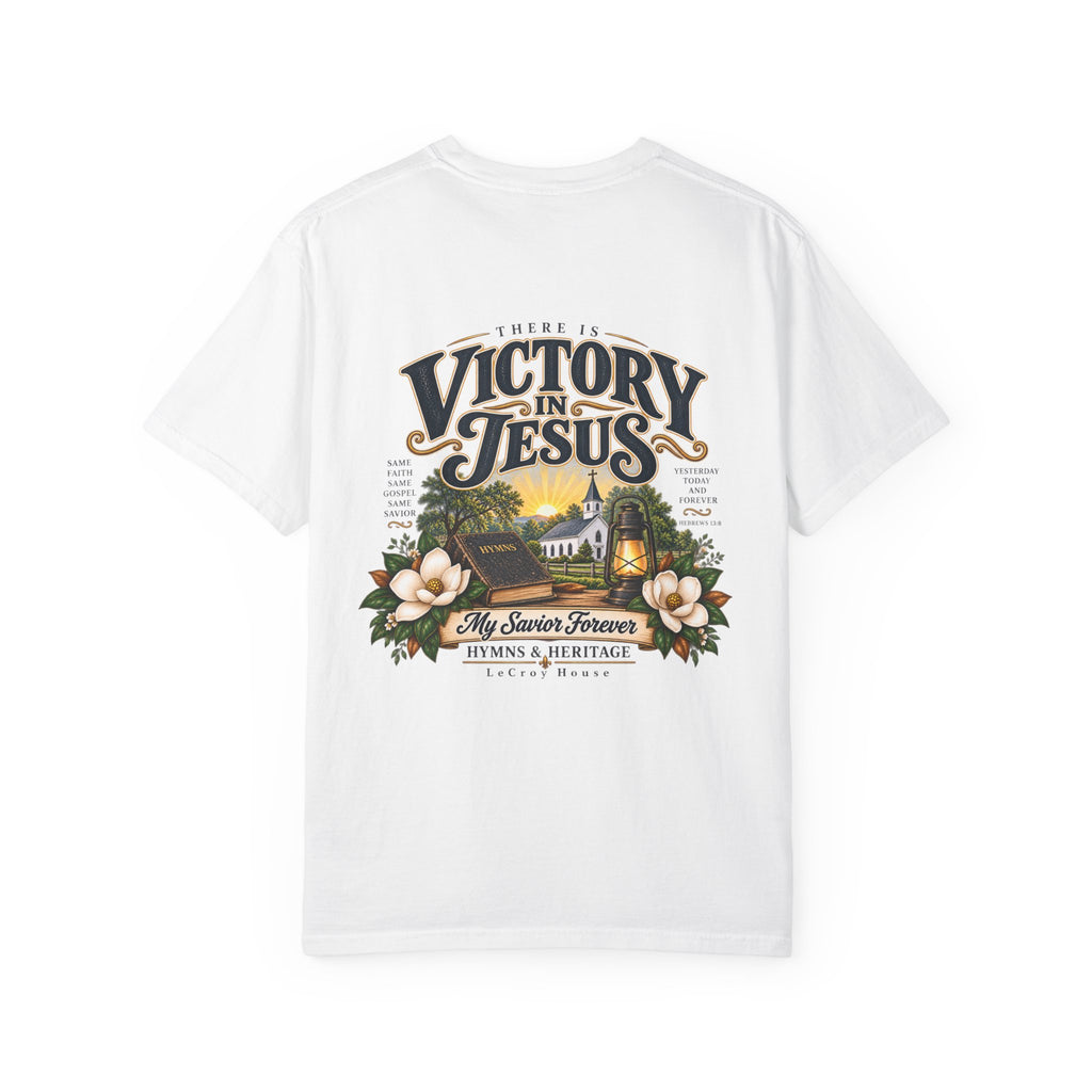 Victory in Jesus T-Shirt — Christian Faith Graphic Tee
