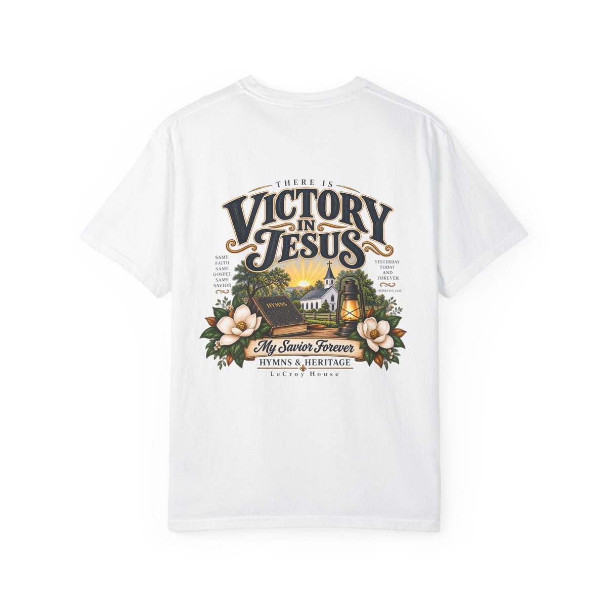 Victory in Jesus T-Shirt — Christian Faith Graphic Tee