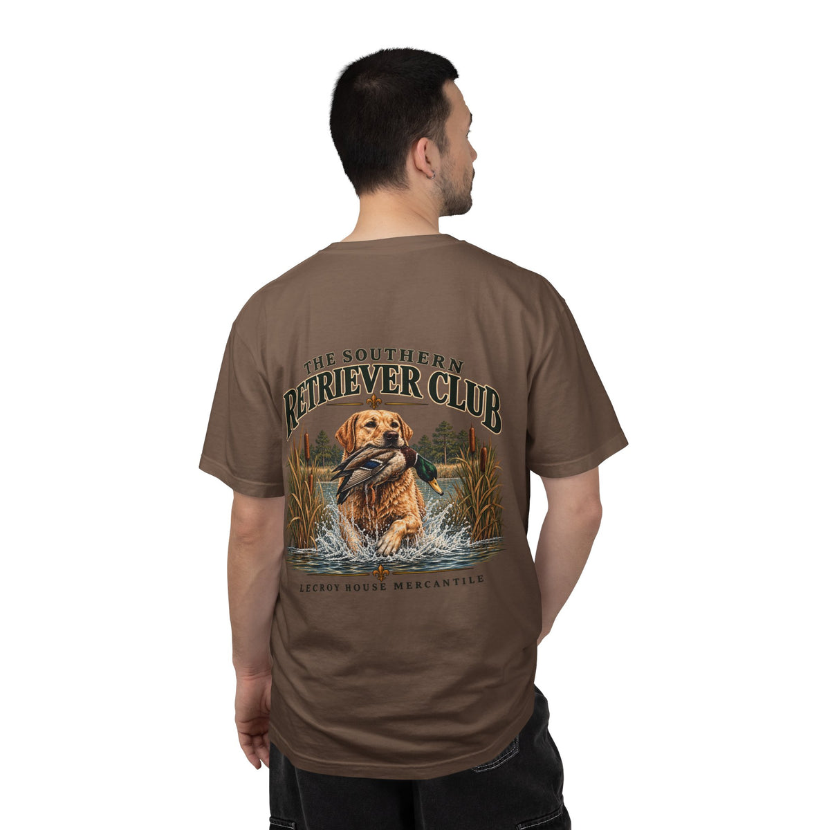 Retriever Club T-Shirt – 'The Southern Retriever Club' Hunting Dog Graphic Tee