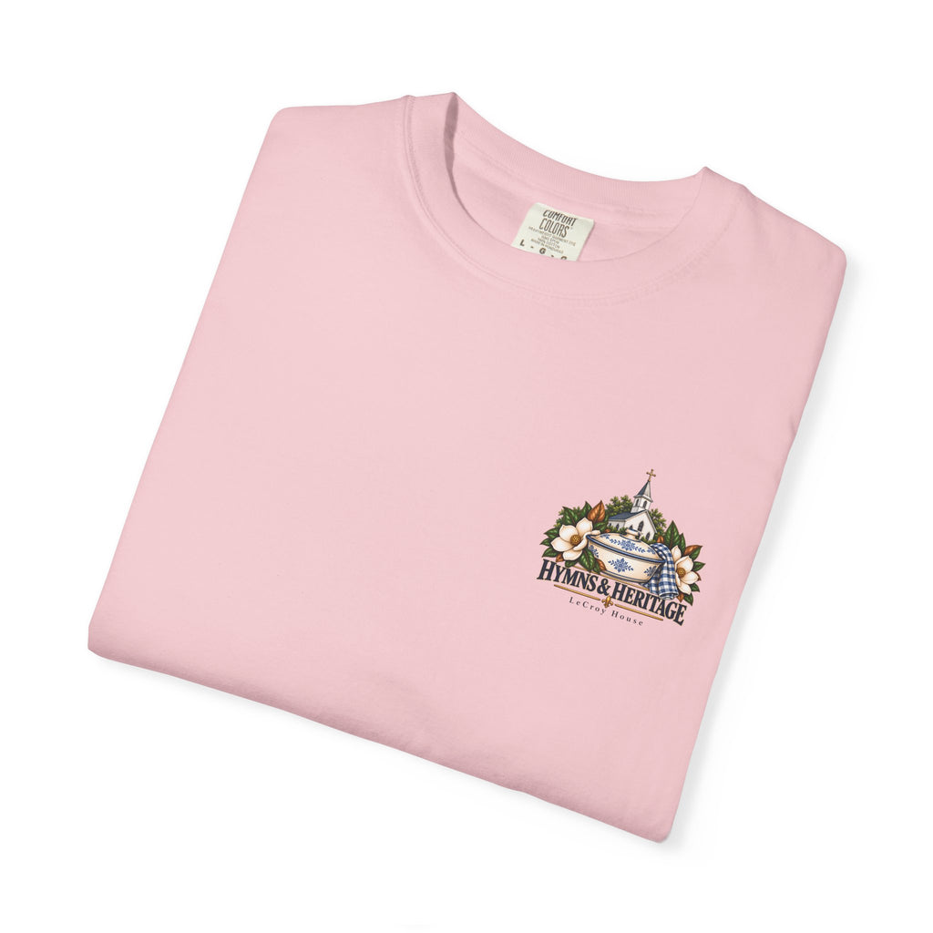 Dinner on the Grounds T-Shirt — Hymns & Heritage Southern Church Festival Tee