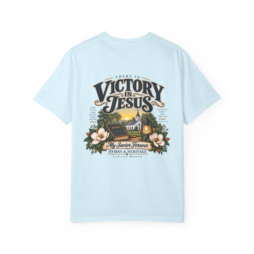 Victory in Jesus T-Shirt — Christian Faith Graphic Tee