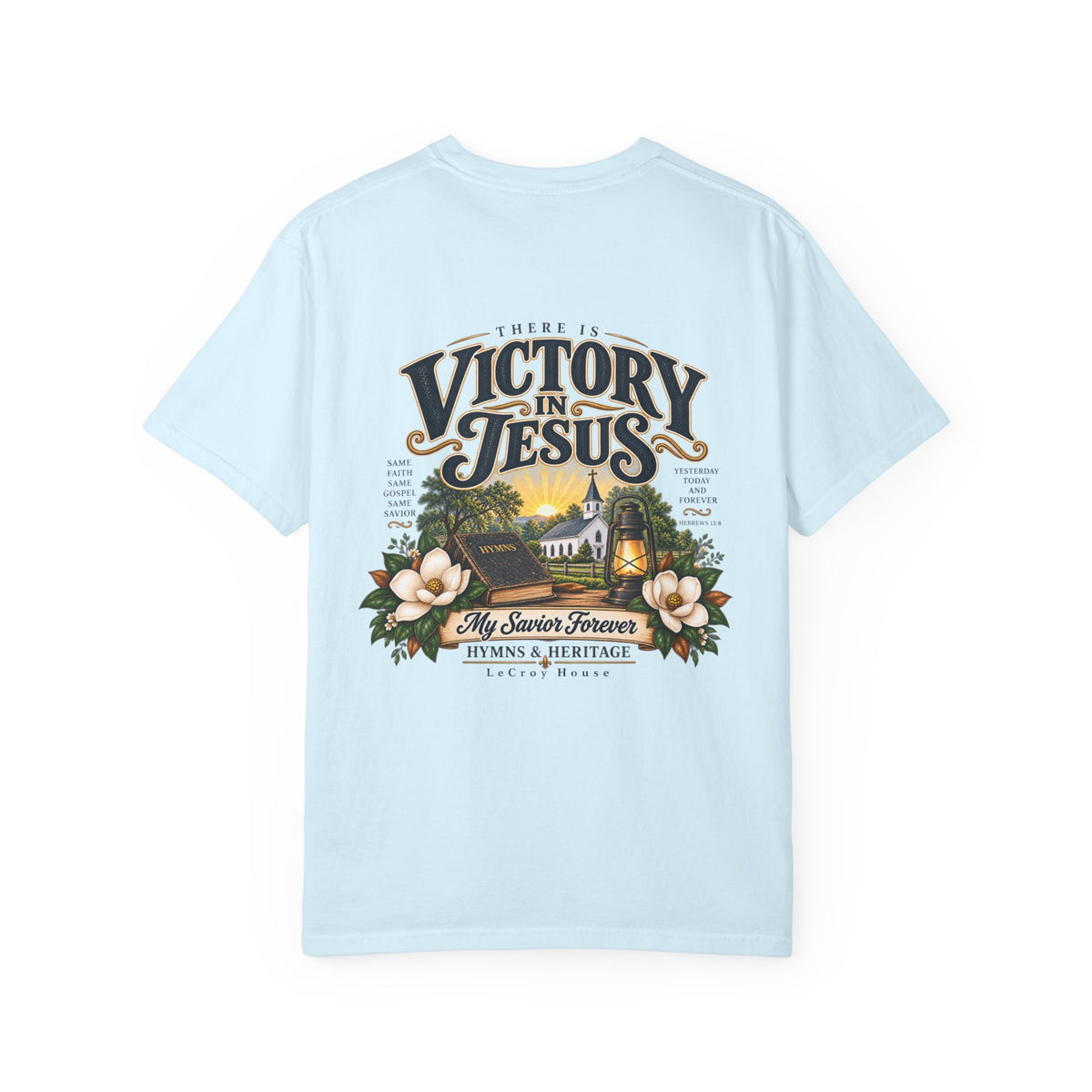 Victory in Jesus T-Shirt — Christian Faith Graphic Tee