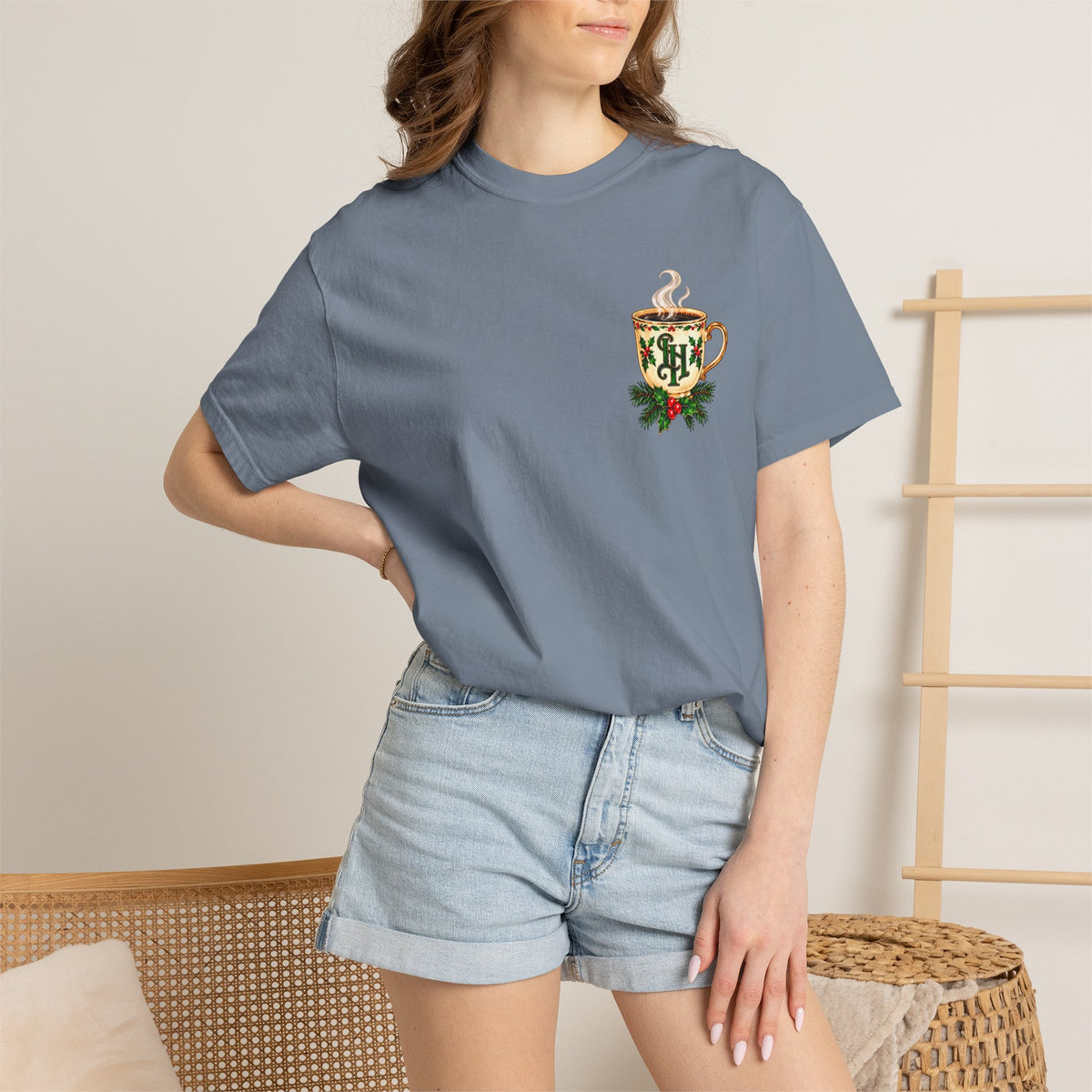 Christmas Morning Tee — Holiday Breakfast & Presents Graphic T-Shirt