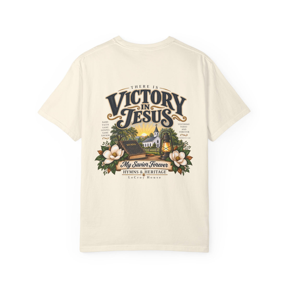Victory in Jesus T-Shirt — Christian Faith Graphic Tee