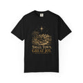 Small Town, Great Joy T‑Shirt — Vintage Christmas Holiday Tee