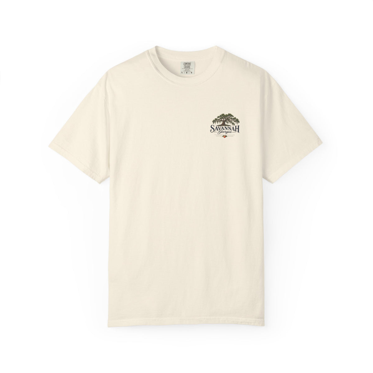 Savannah Georgia Scenic T-Shirt — Riverfront Ogeechee Park Design