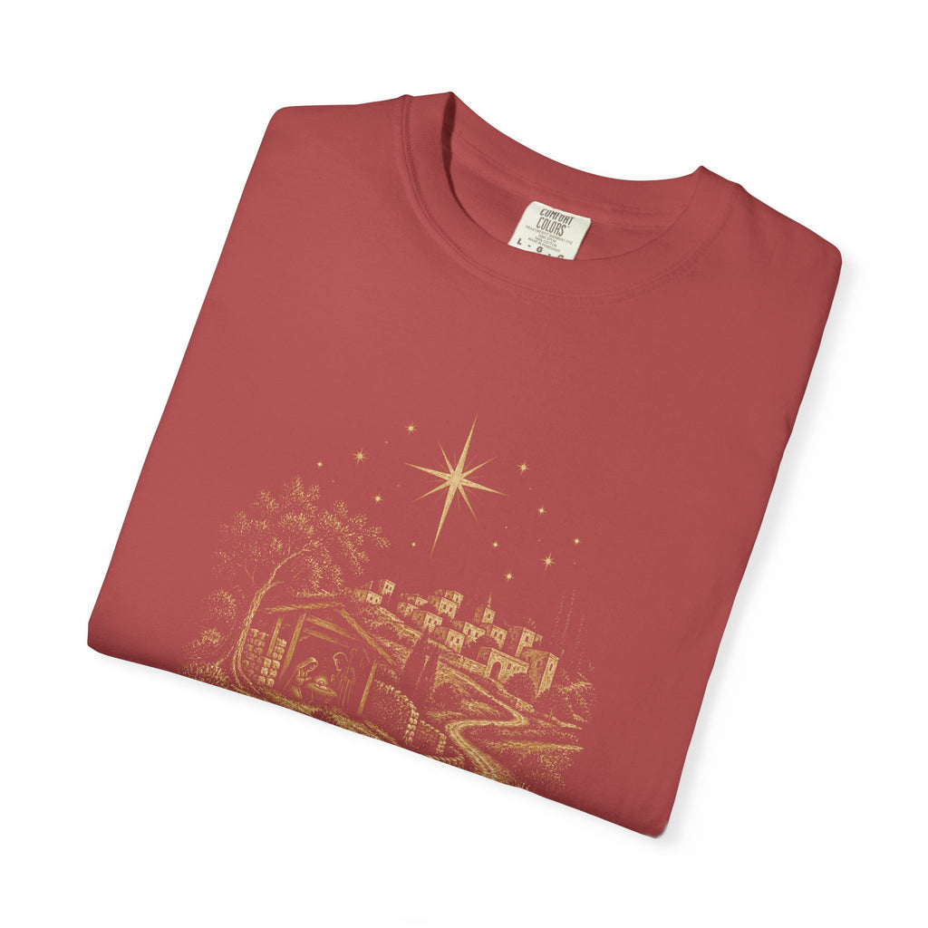 Small Town, Great Joy T‑Shirt — Vintage Christmas Holiday Tee