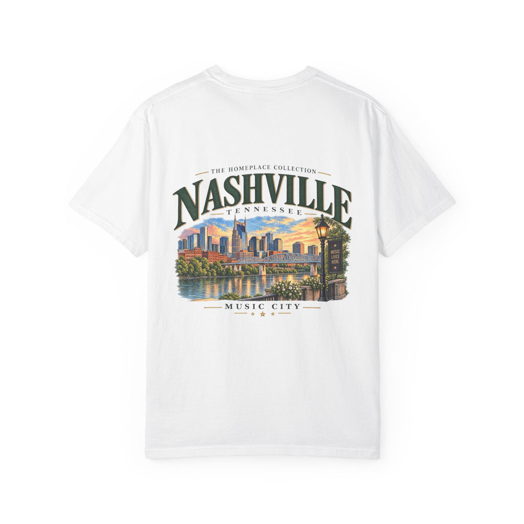 Nashville Skyline T-Shirt — Music City Souvenir Tee