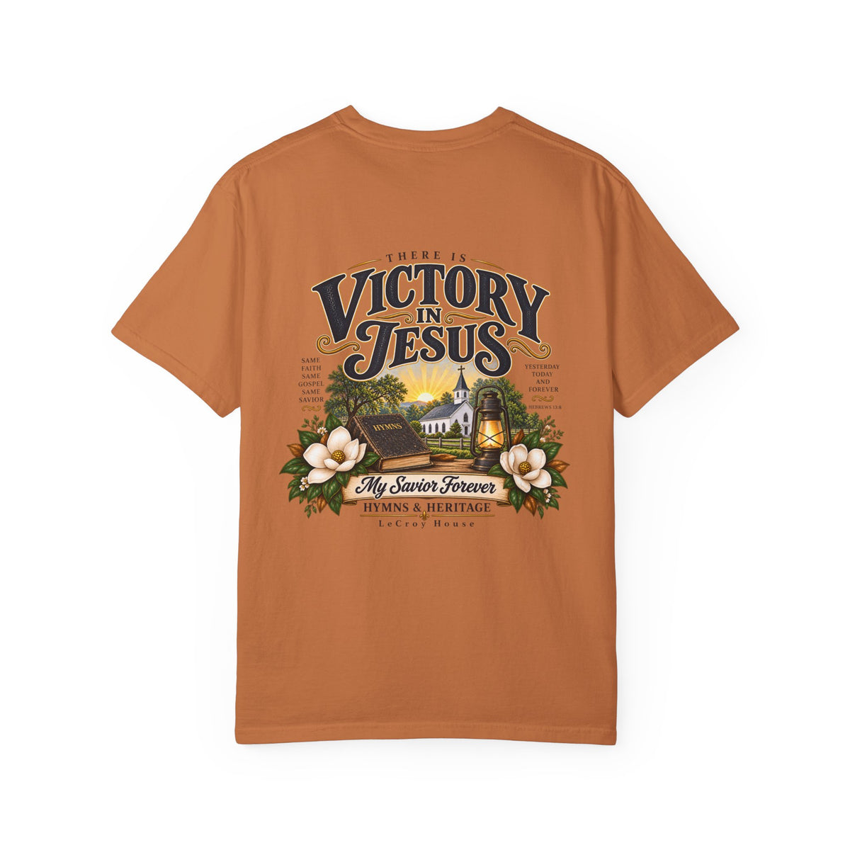 Victory in Jesus T-Shirt — Christian Faith Graphic Tee