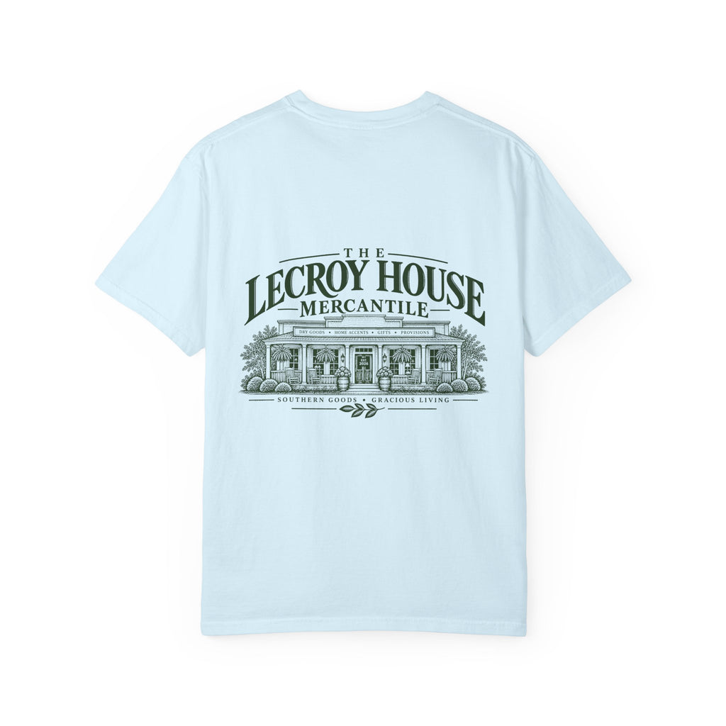 Lecroy House Mercantile T-Shirt — Vintage Storefront Graphic Tee