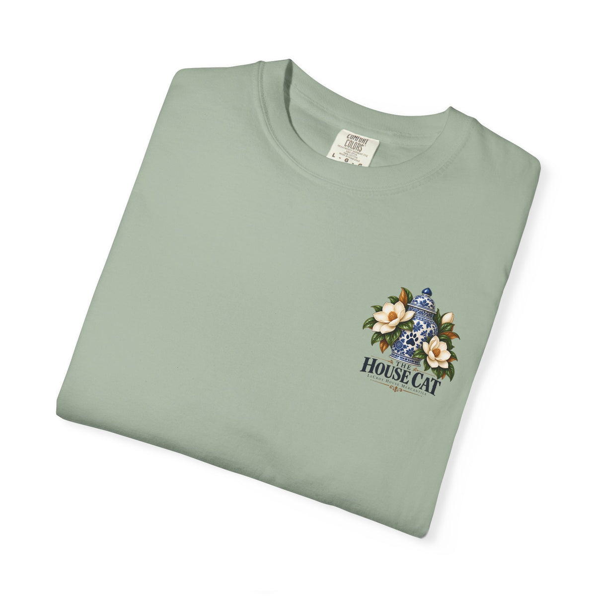 T-Shirt — Cozy Cat Lounge Graphic ("House Cat")