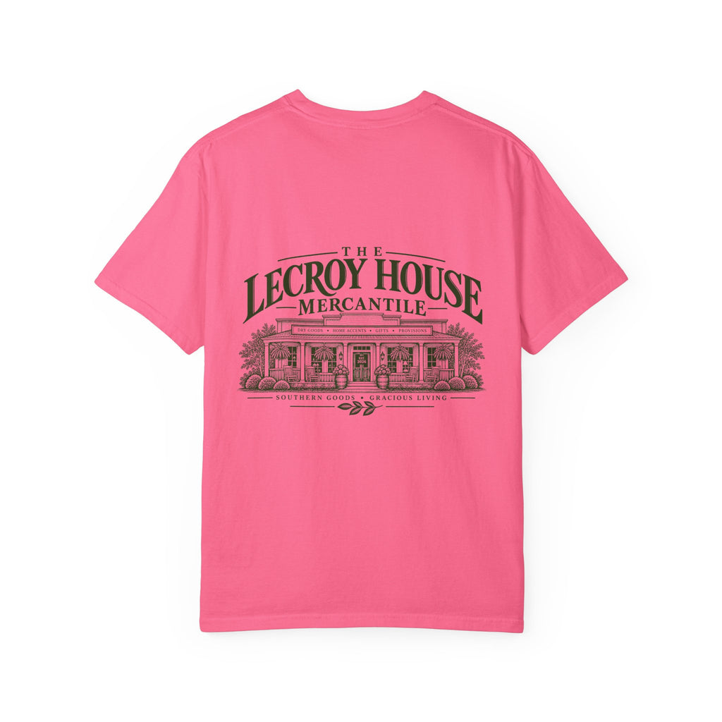 Lecroy House Mercantile T-Shirt — Vintage Storefront Graphic Tee