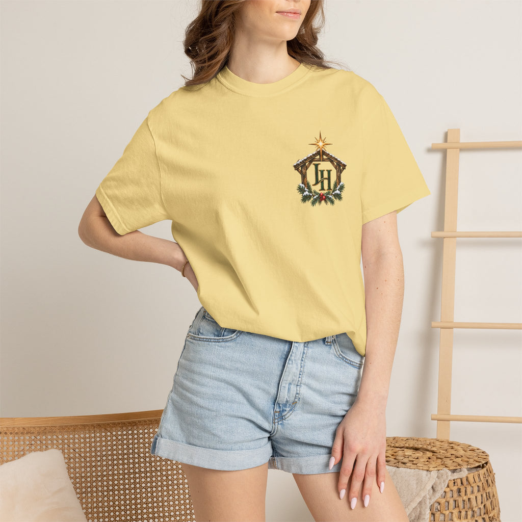 Christmas Nativity T-Shirt — "The Manger Season" Holiday Tee