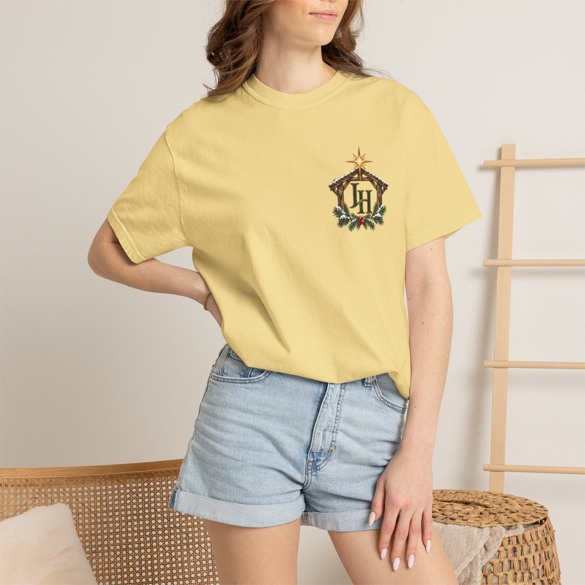 Christmas Nativity T-Shirt — "The Manger Season" Holiday Tee