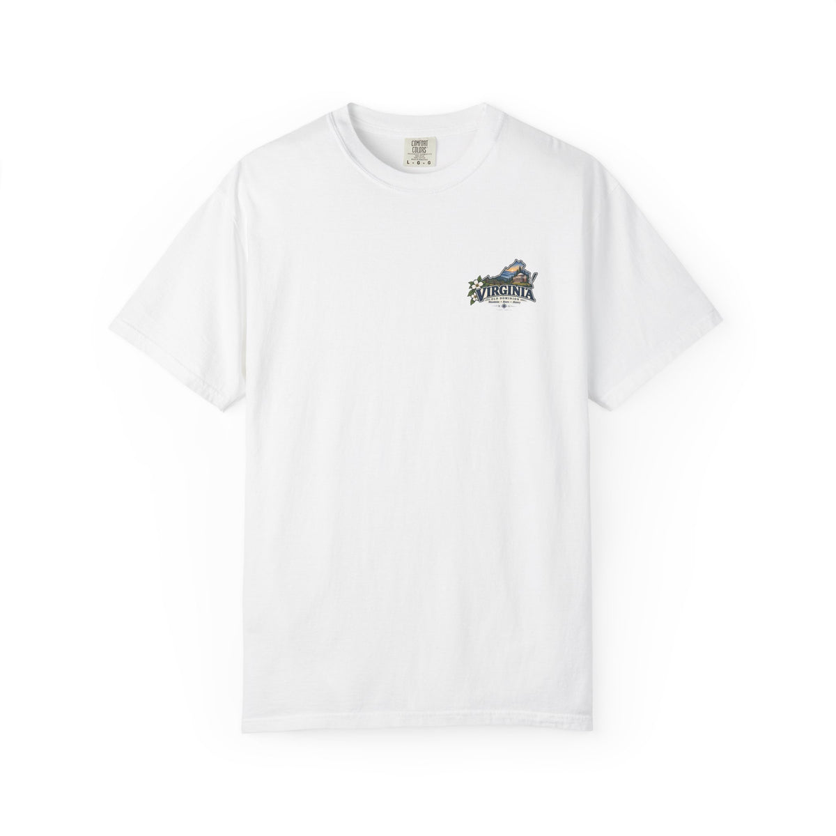 Virginia Scenic T-Shirt — Retro State Pride Design