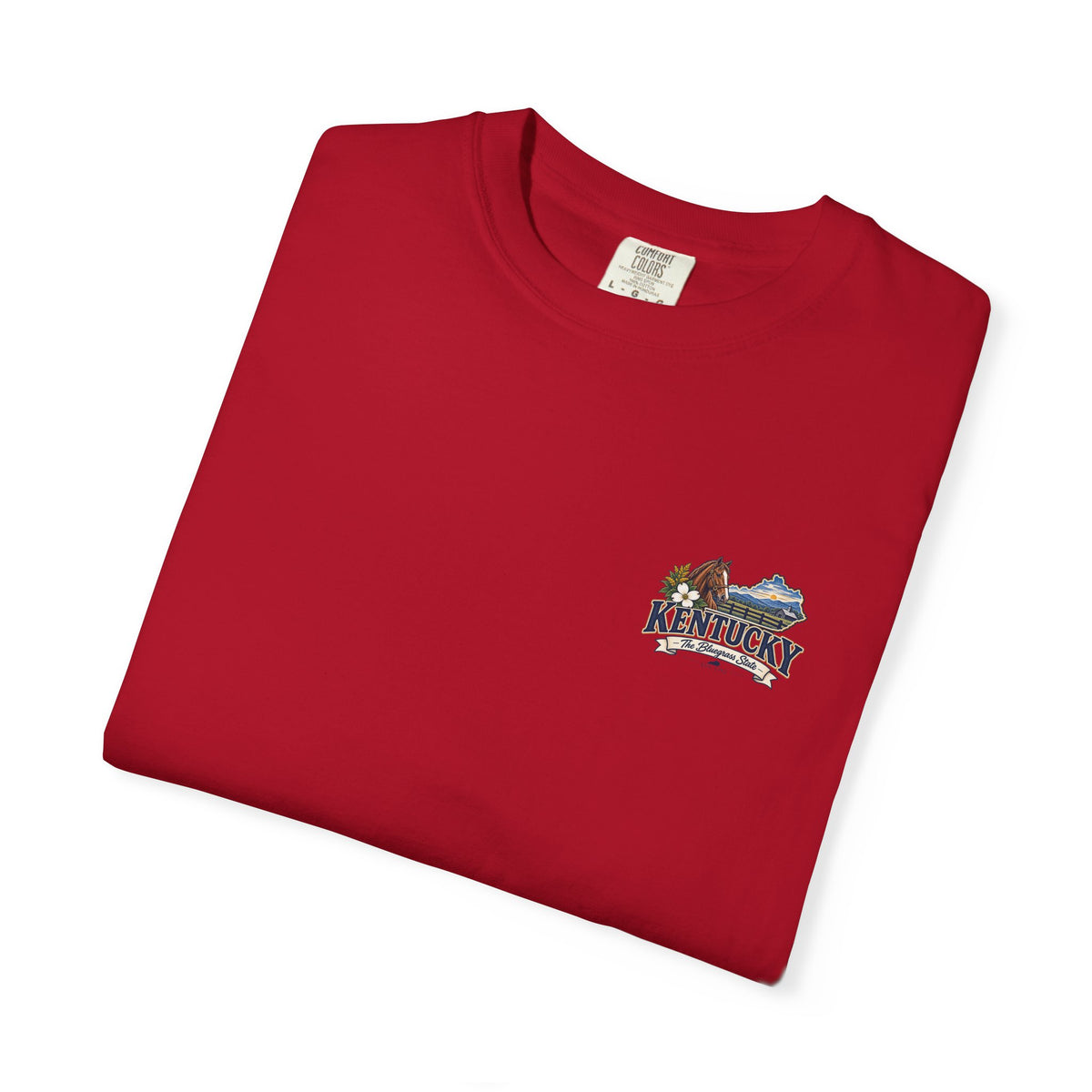 Kentucky Scenic Horseback T-Shirt — The Bluegrass State Graphic Tee