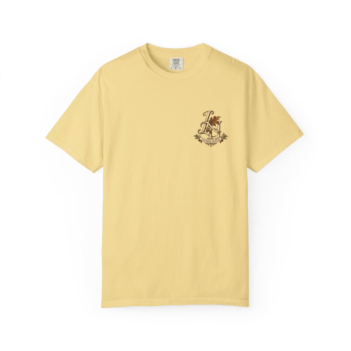 Harvest at the House Graphic T-Shirt — Fall Pumpkin Farmhouse Tee