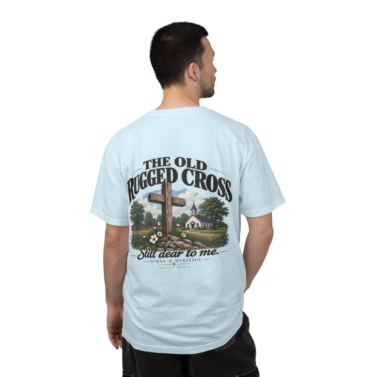 The Old Rugged Cross T-shirt — Christian Cross Graphic Tee