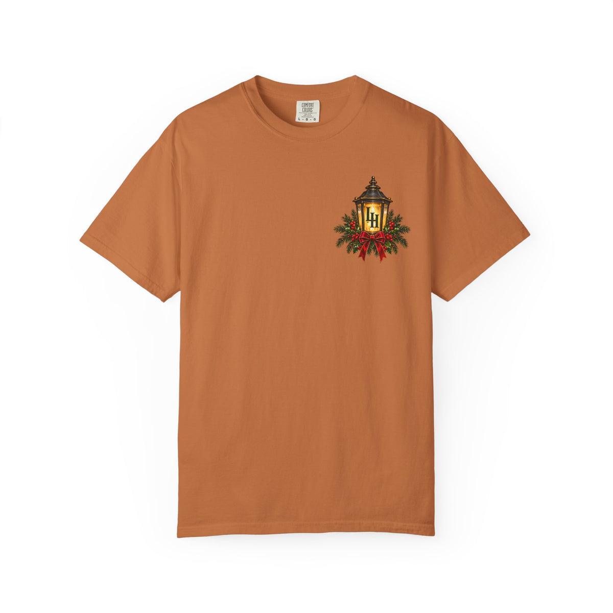 Christmas Porch Lantern T-Shirt — "Santa, We Left the Porch Light On" Holiday Tee