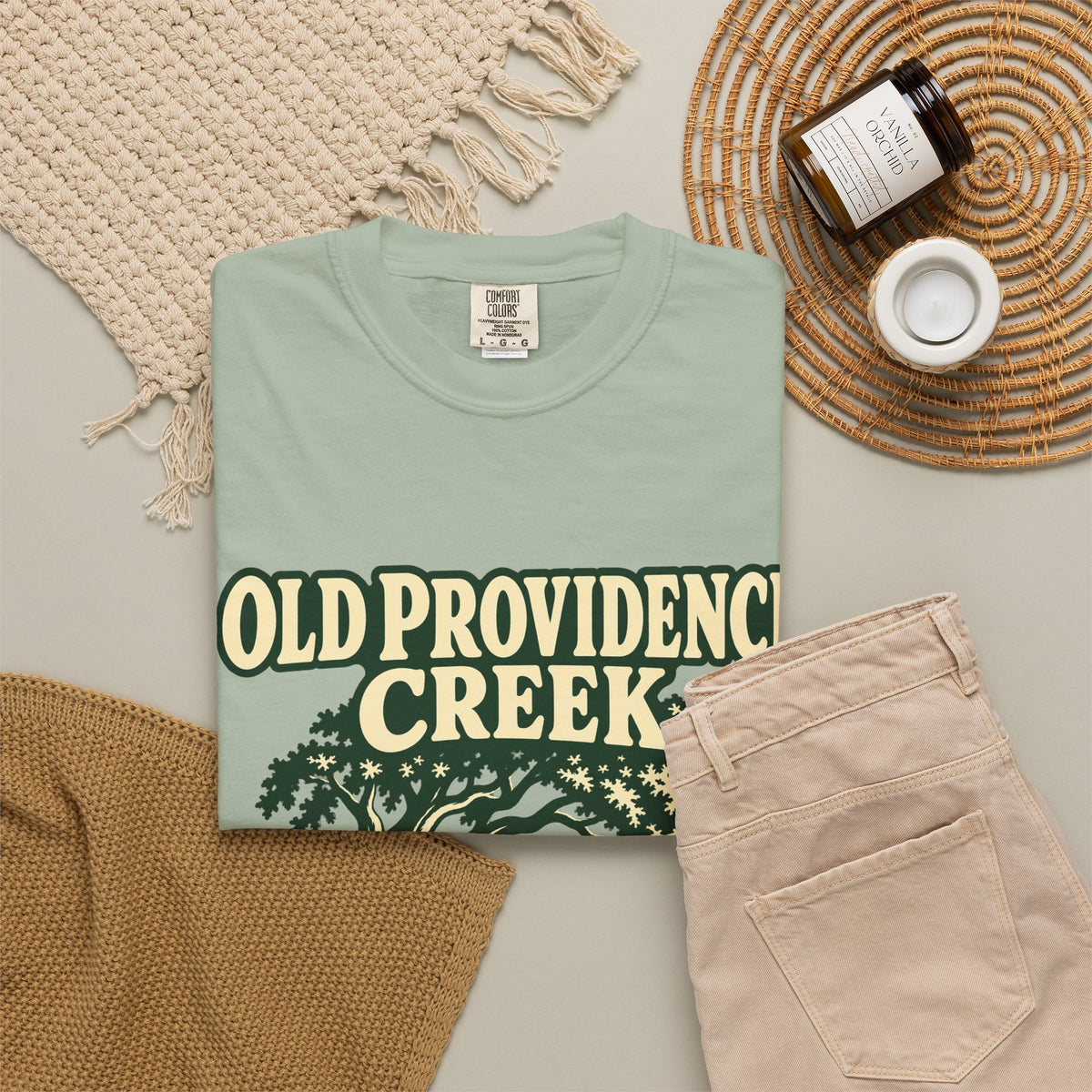 Old Providence Creek T-Shirt — Vintage Creekside Nature Tee
