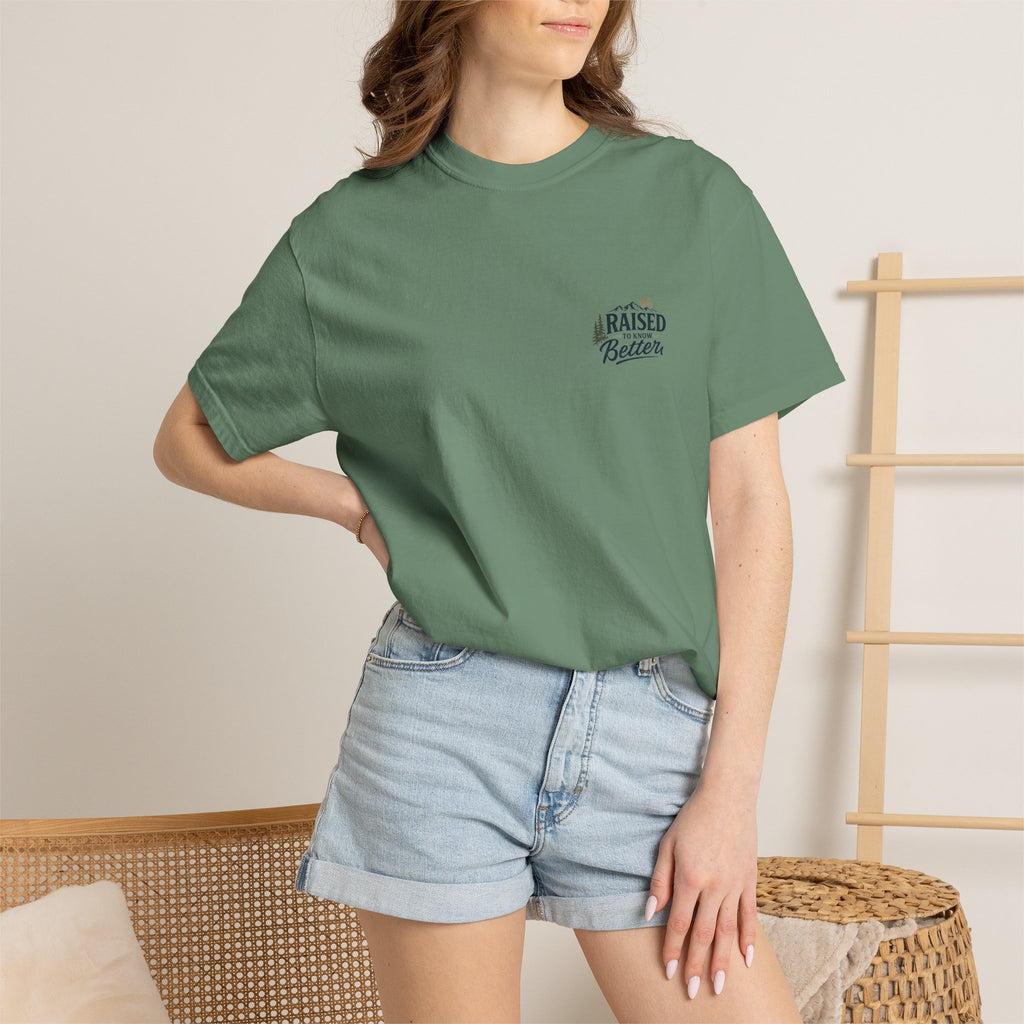 Stay for Supper T-Shirt — Rustic Farmhouse Dinner Graphic Tee