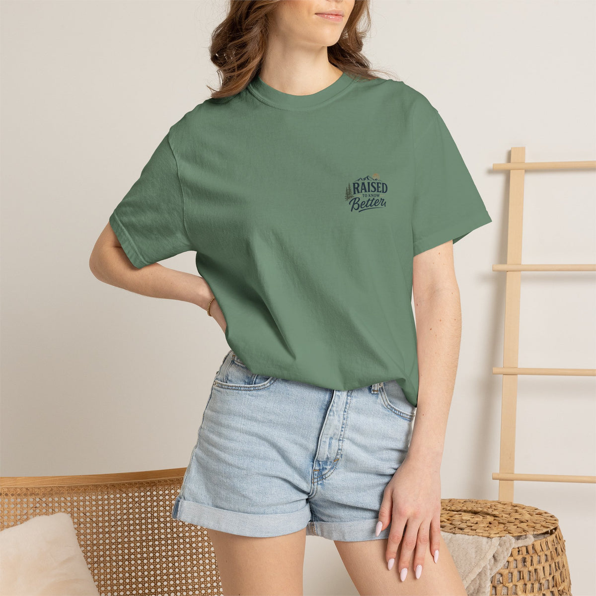 Stay for Supper T-Shirt — Rustic Farmhouse Dinner Graphic Tee