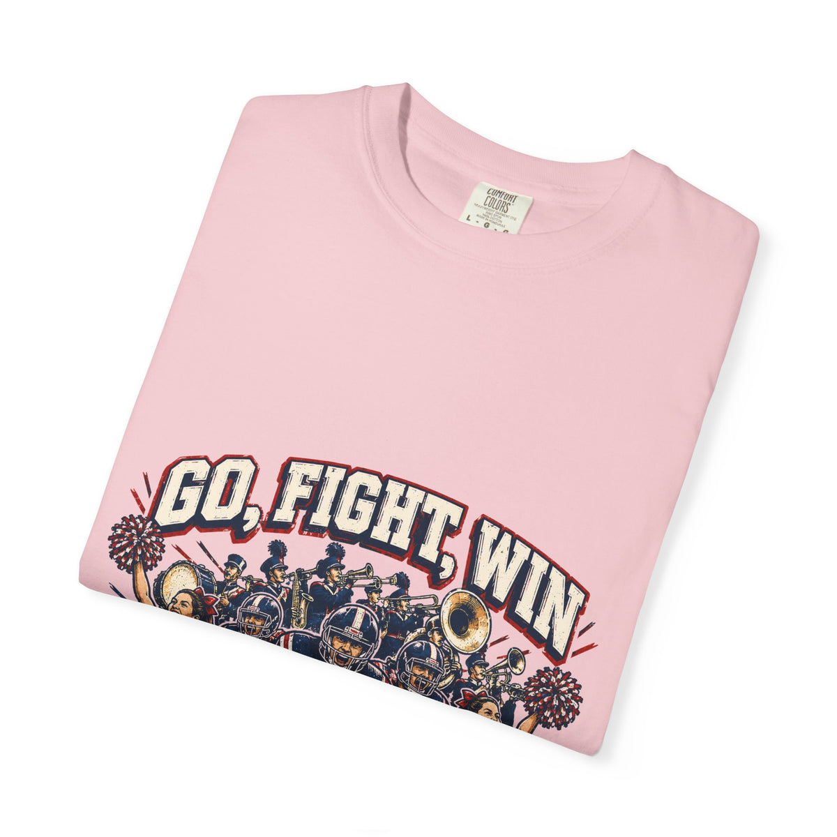 Go Fight Win Football Team T-Shirt