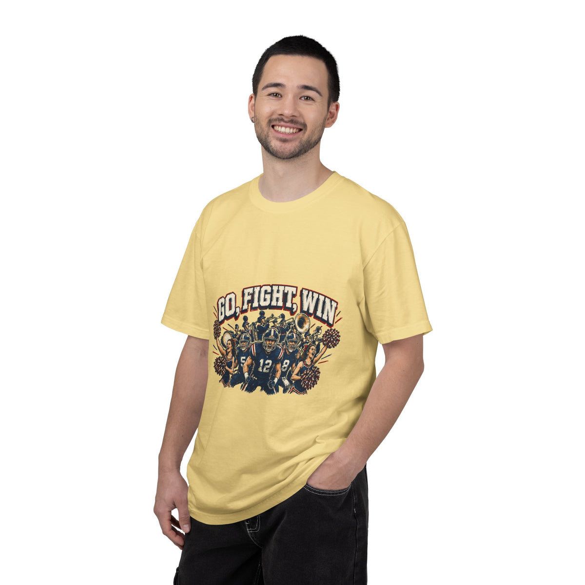 Go Fight Win Football Team T-Shirt